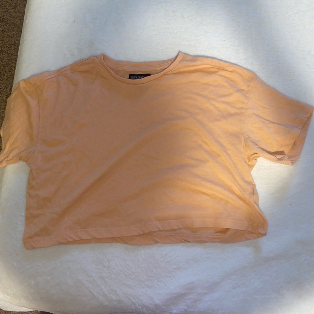 Peache crop top